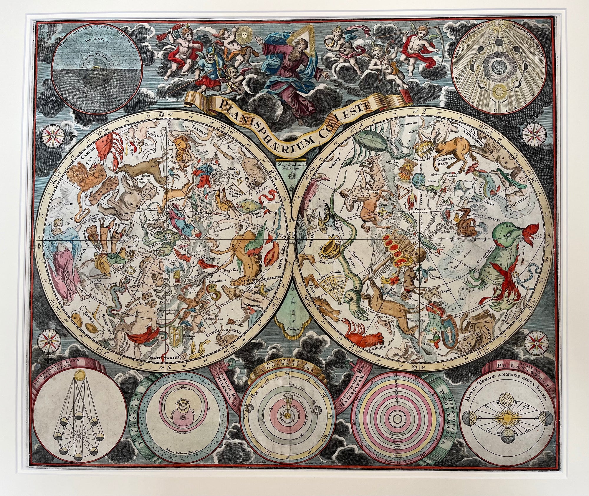 Celestial Map by Homann