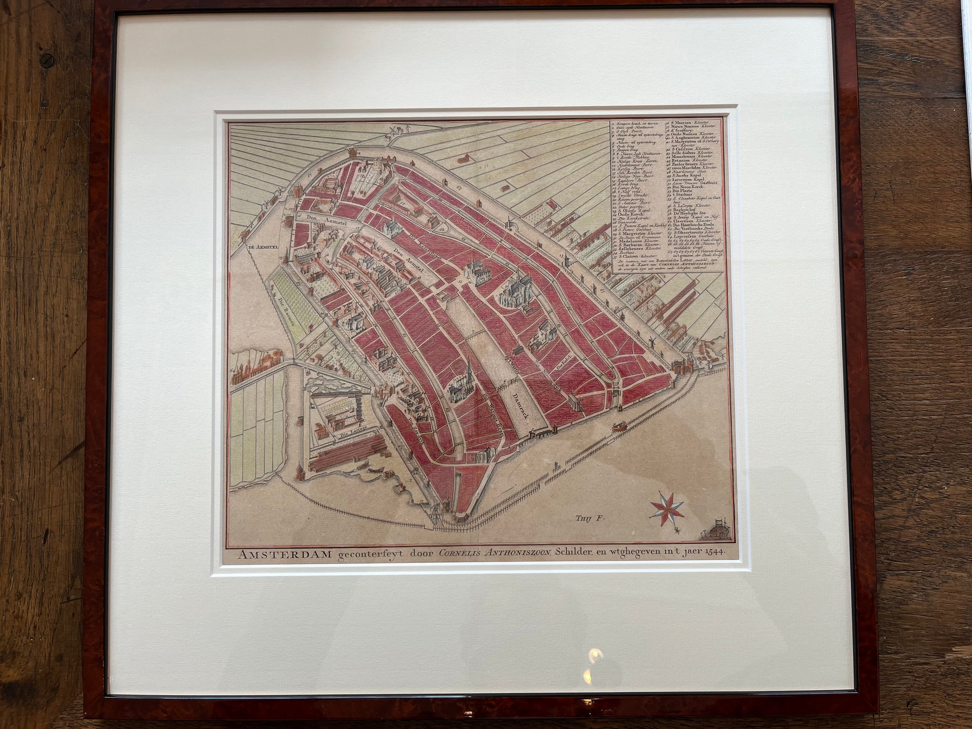 Amsterdam in 1544