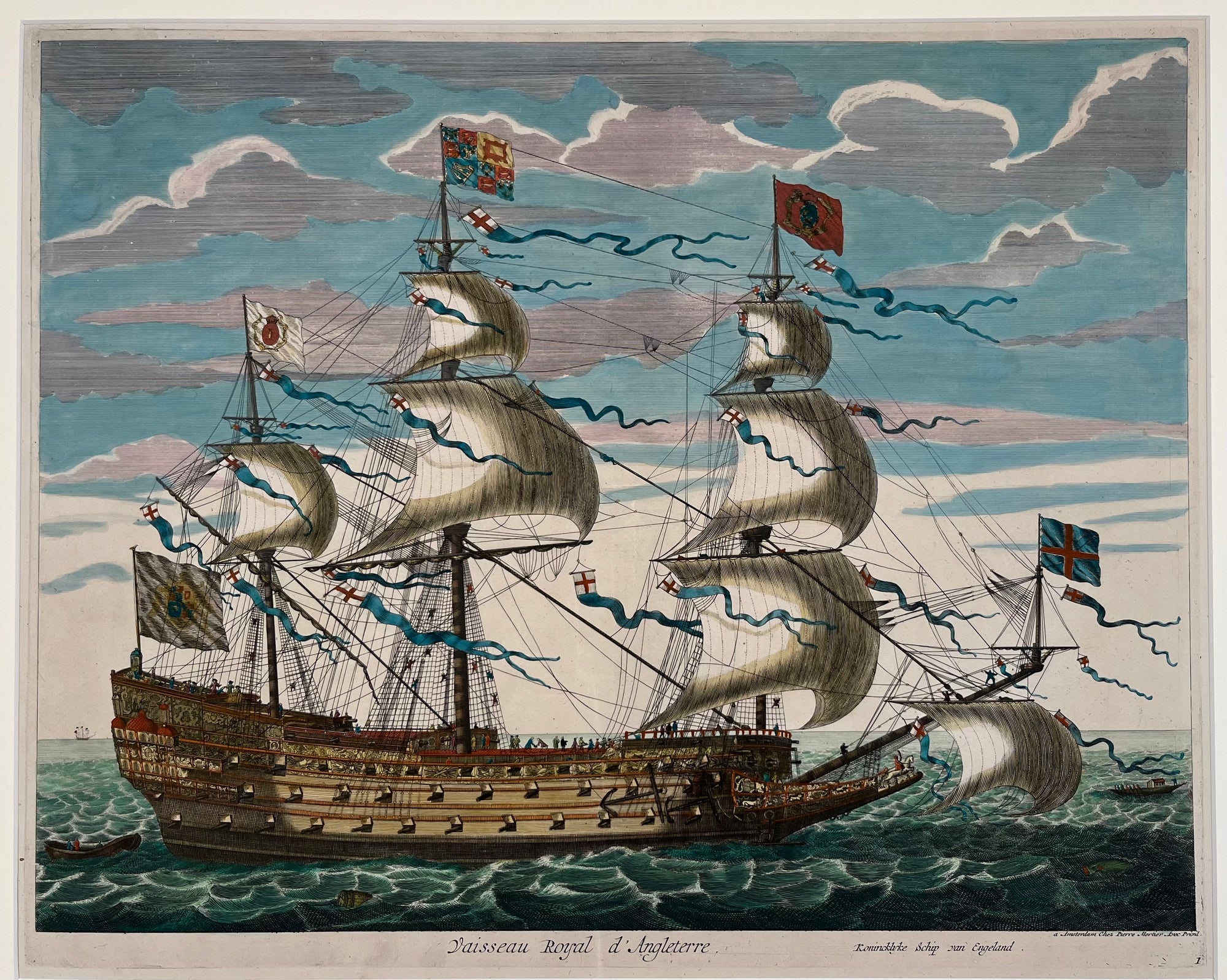 Royal Flagship of the English fleet