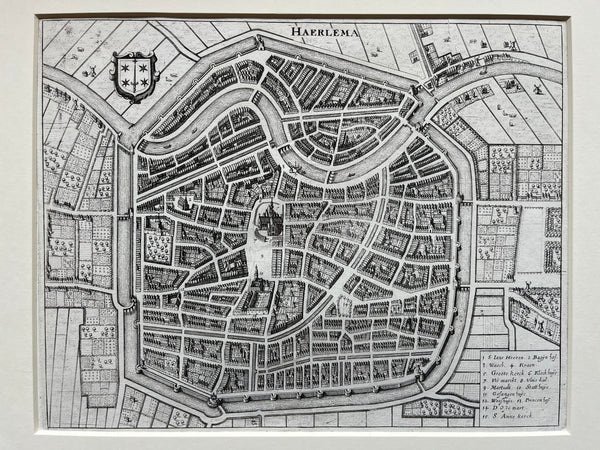 Map of Haarlem