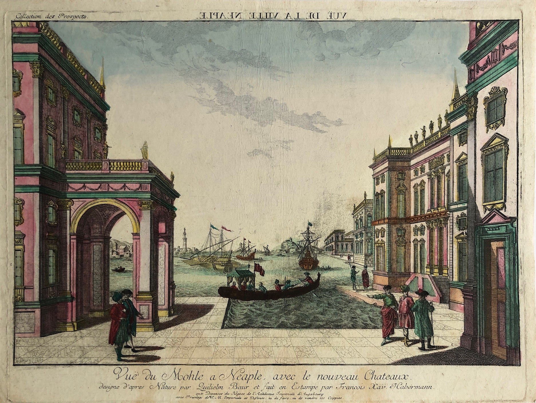 4 prints of Naples (Napoli)