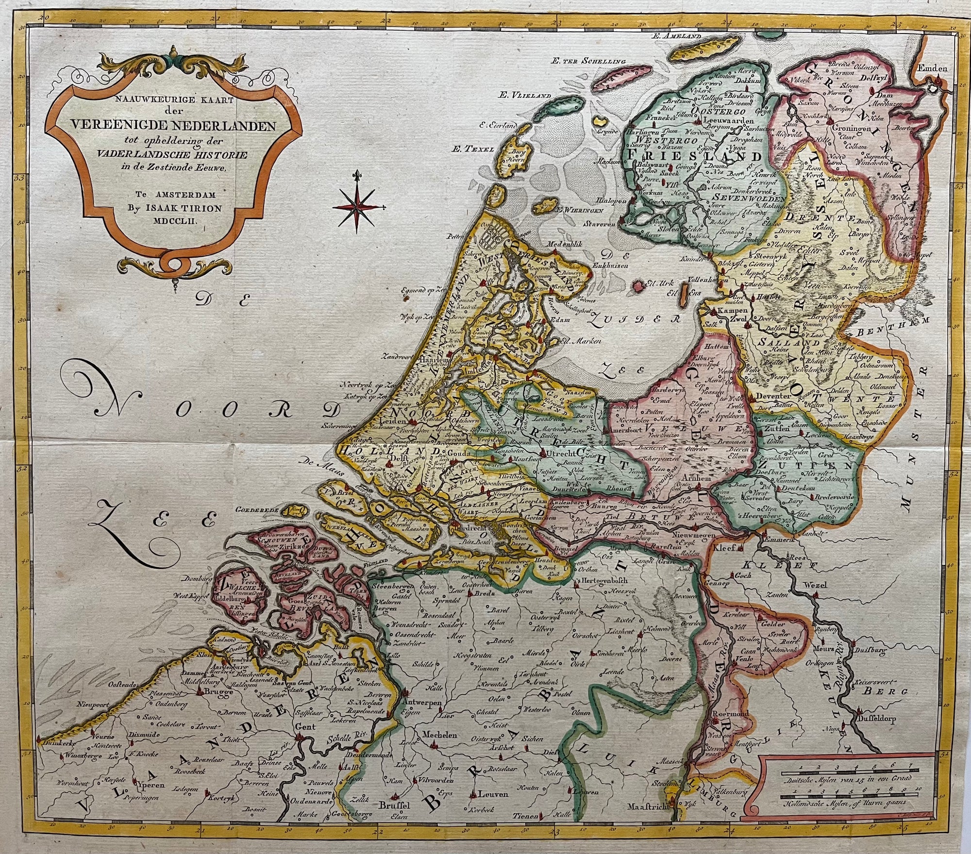 Map of the Netherlands