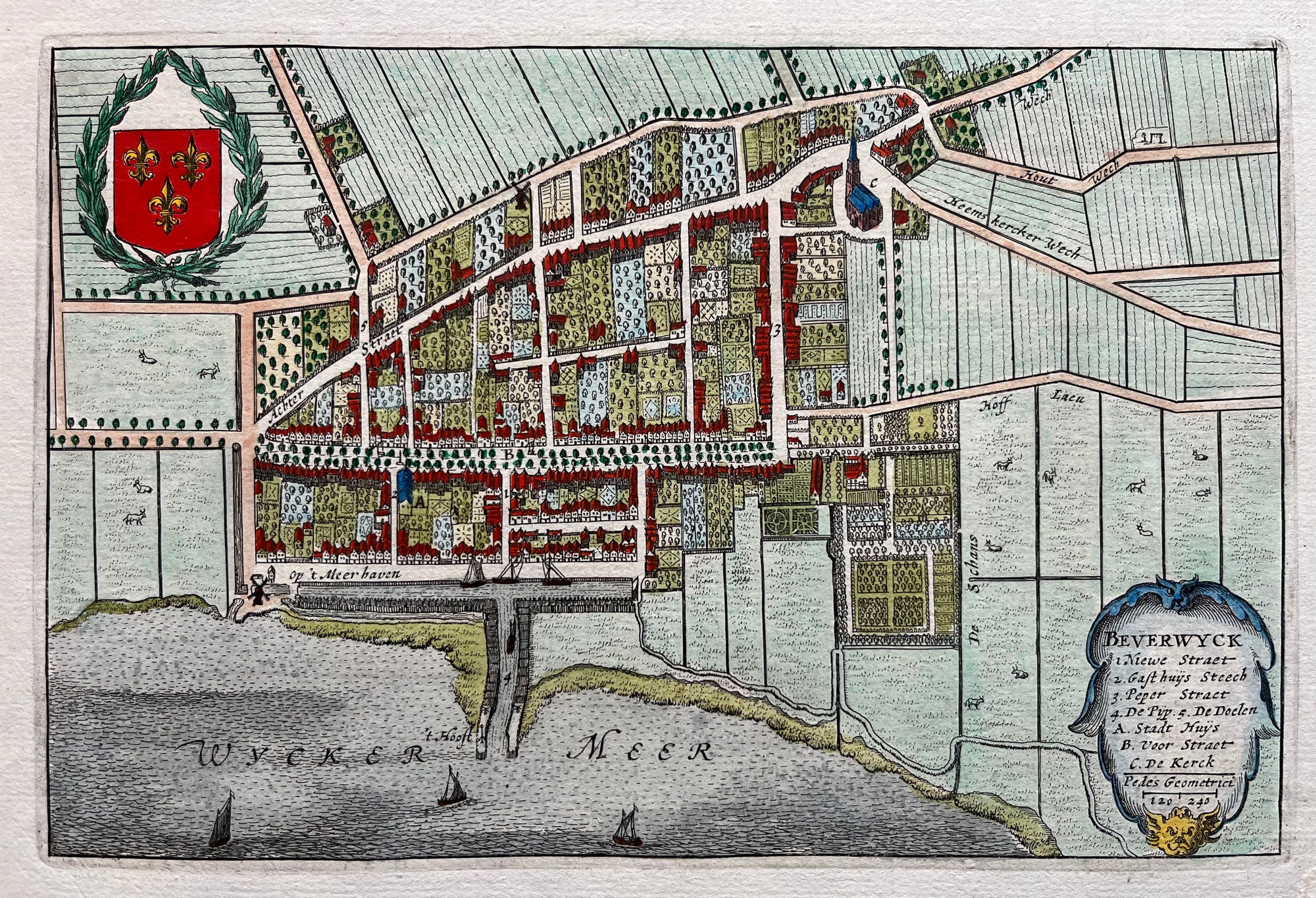 Map of Beverwijk