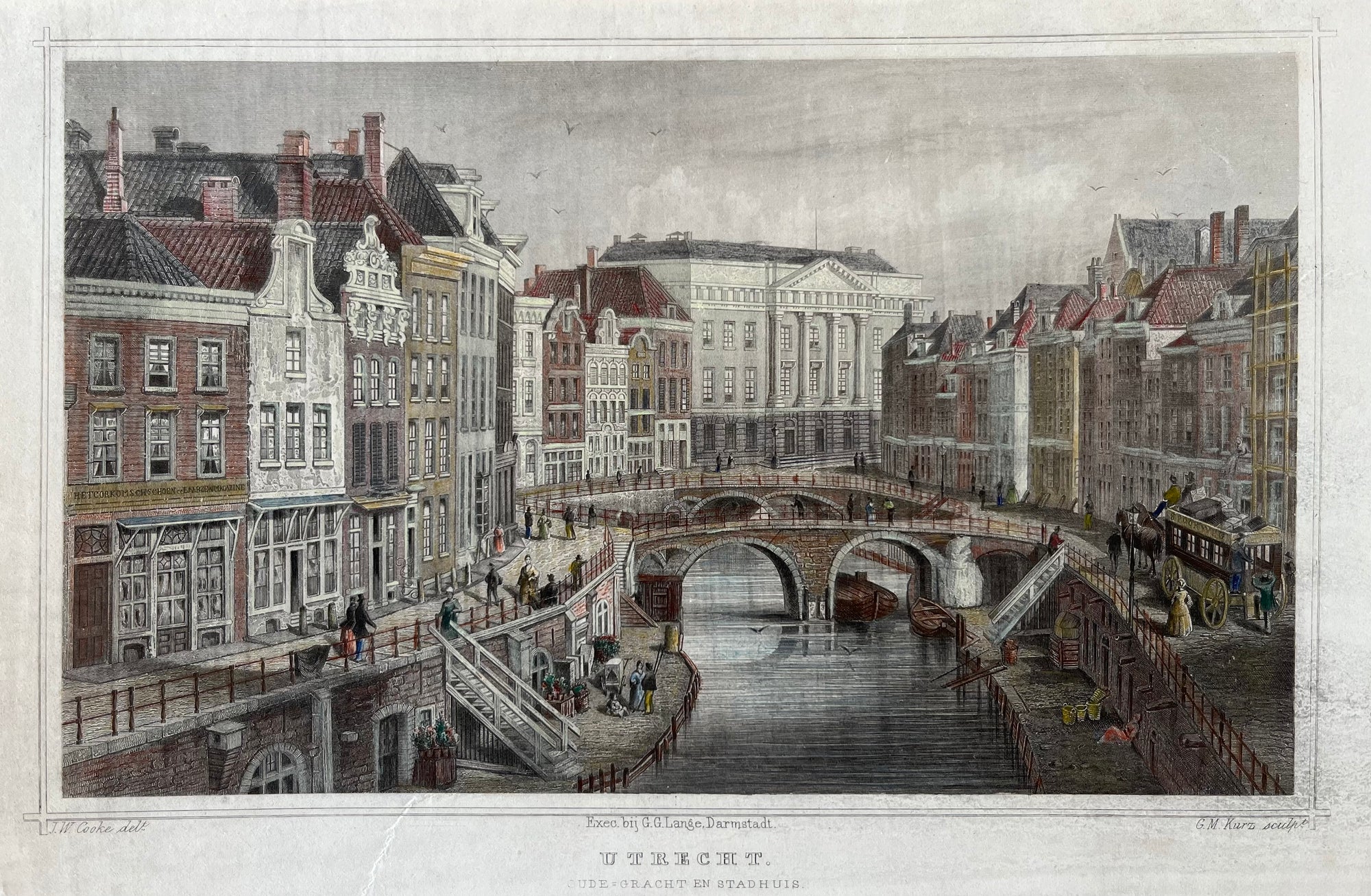 Utrecht - Oude Gracht - Stadhuis