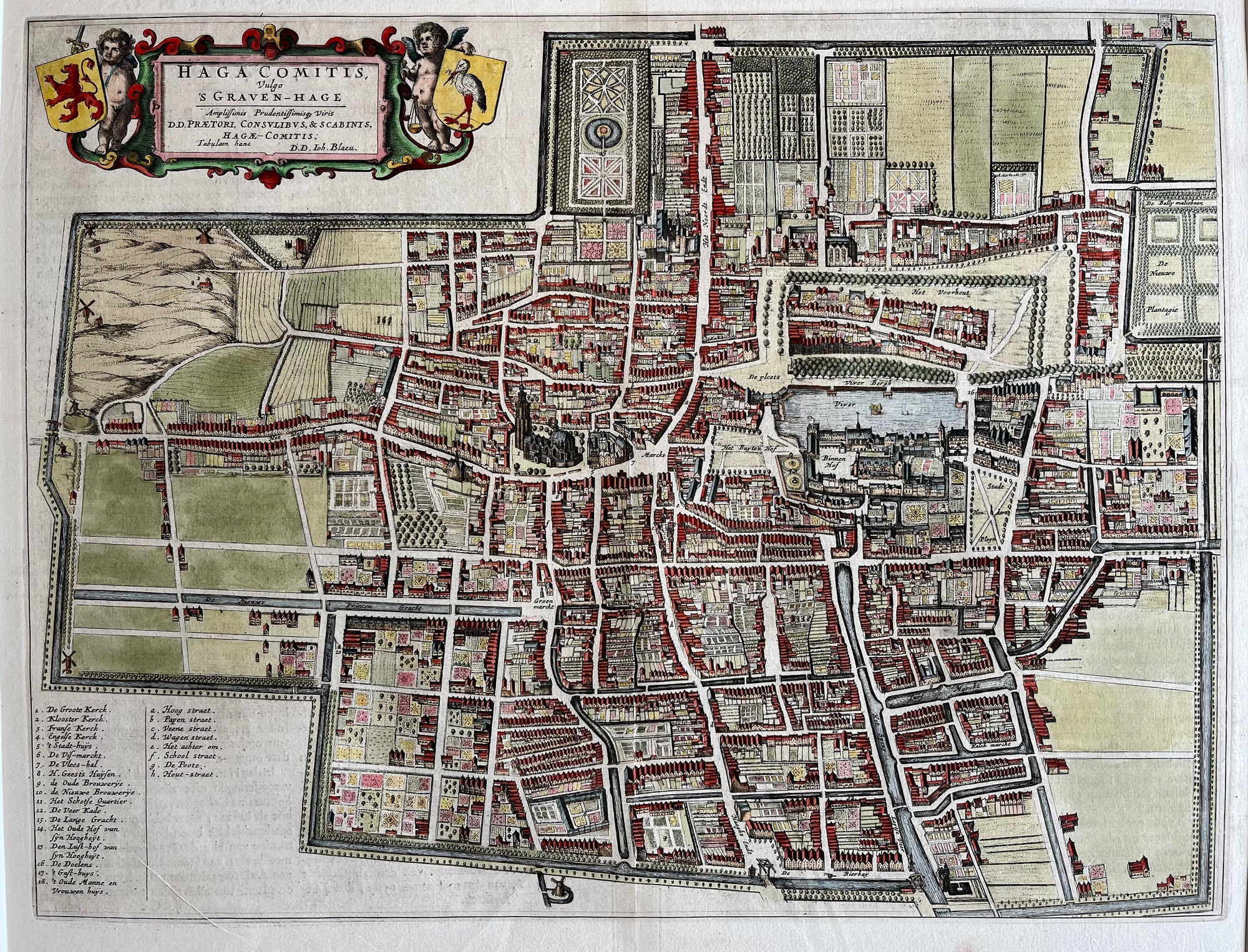 Map of The Hague