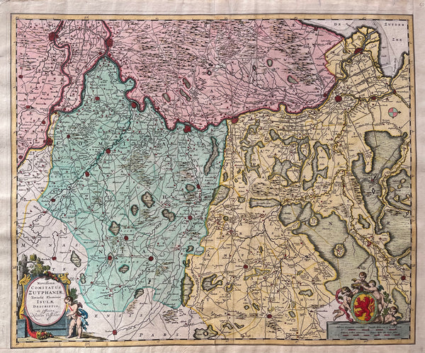 Map of Gelderland