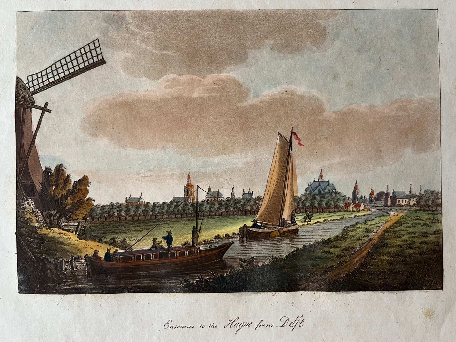 Den Haag vanuit Delft